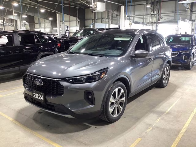 2024 Carbonized Gray Metallic Ford Escape Platinum AWD SUV
