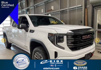 2022 Summit White GMC Sierra 1500 AT4 4X4 Truck