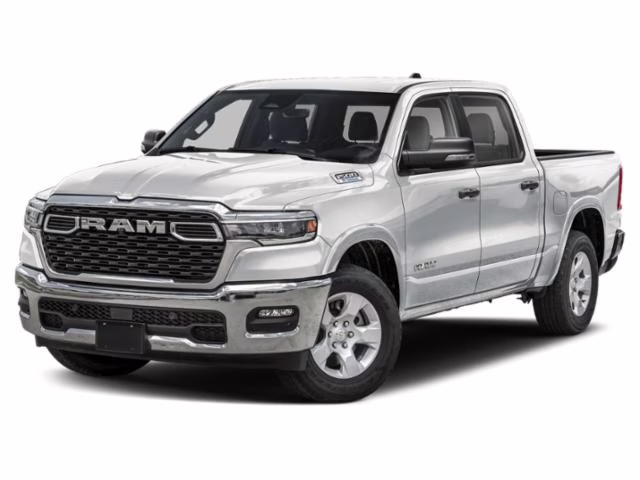 2026 Bright White Clearcoat Ram 1500 Big Horn Night Edition 4X4 Truck