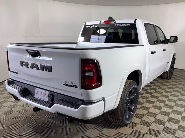 2026 Bright White Clearcoat Ram 1500 Big Horn Night Edition 4X4 Truck