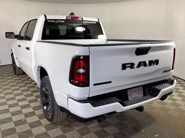 2026 Bright White Clearcoat Ram 1500 Big Horn Night Edition 4X4 Truck
