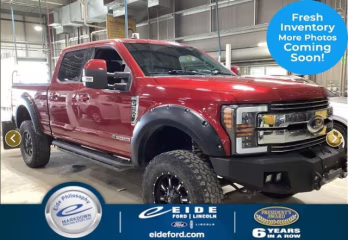 2019 Ruby Red Metallic Tinted Clearcoat Ford Super Duty F-350 SRW Lariat 4X4 Truck