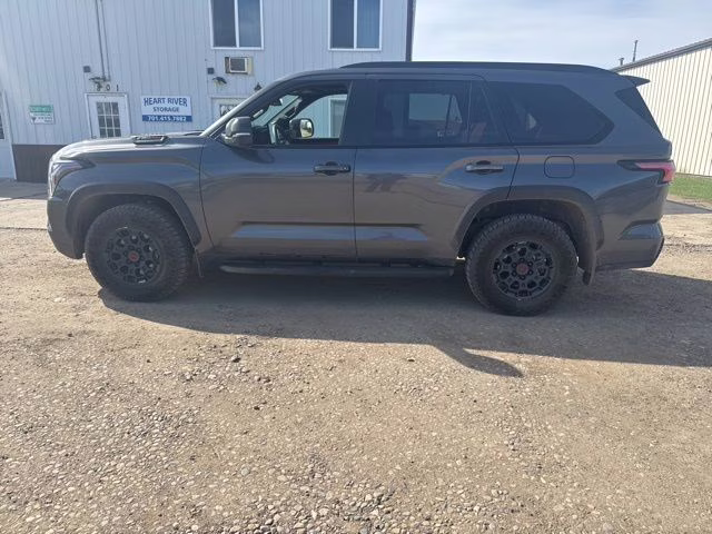 2026 Magnetic Gray Metallic Toyota Sequoia TRD Pro 4X4 SUV