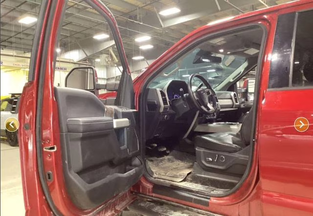 2019 Ruby Red Metallic Tinted Clearcoat Ford Super Duty F-350 SRW Lariat 4X4 Truck