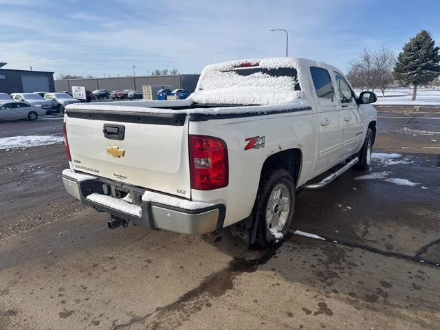 2011 Summit White Chevrolet Silverado 1500 LTZ 4X4 Truck