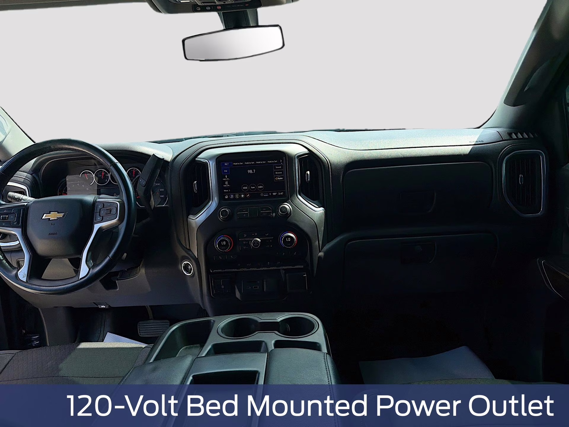 2021 Shadow Gray Metallic Chevrolet Silverado 1500 LT RWD Truck