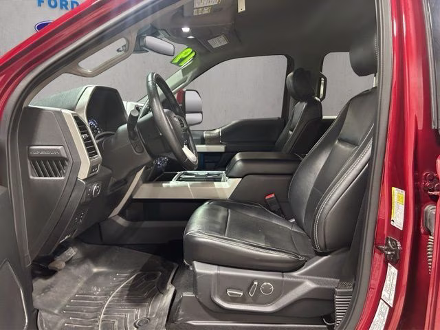 2019 Ruby Red Metallic Tinted Clearcoat Ford Super Duty F-350 SRW Lariat 4X4 Truck
