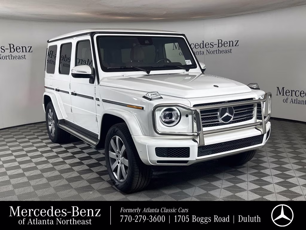 2023 Polar White Mercedes-Benz G-Class G 550 AWD SUV