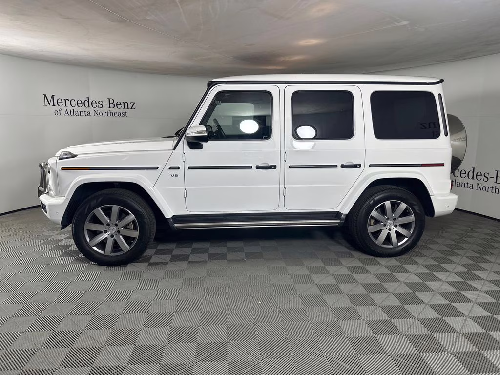2023 Polar White Mercedes-Benz G-Class G 550 AWD SUV