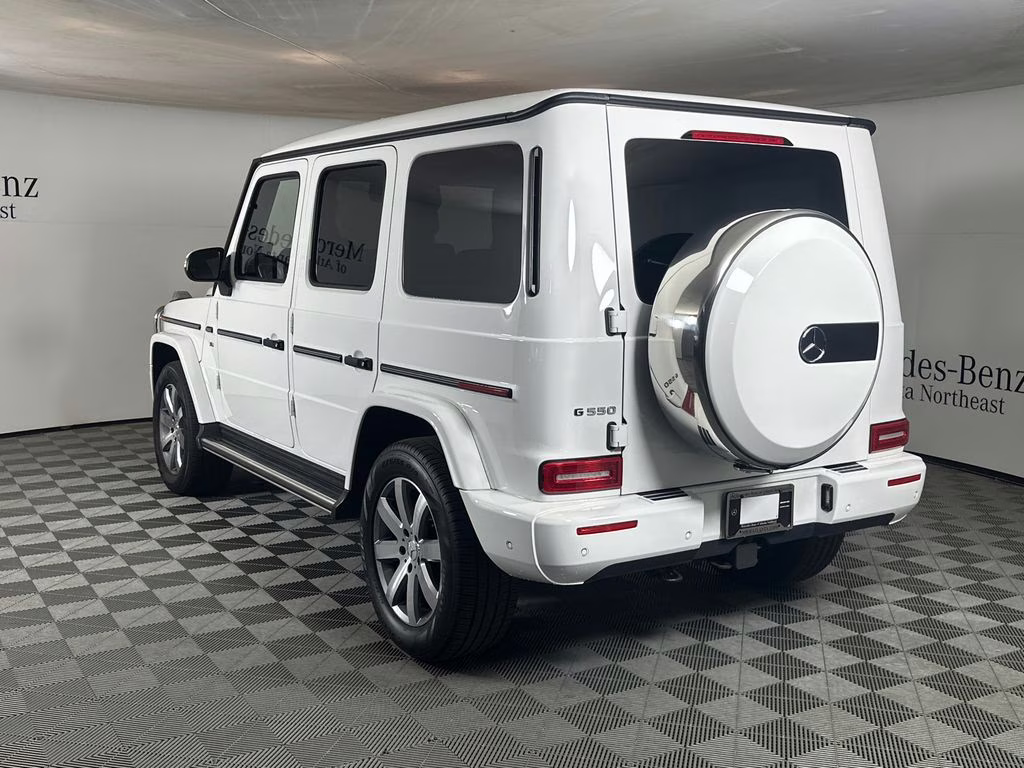 2023 Polar White Mercedes-Benz G-Class G 550 AWD SUV