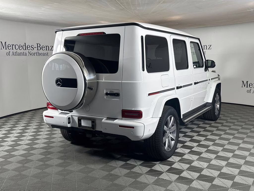2023 Polar White Mercedes-Benz G-Class G 550 AWD SUV
