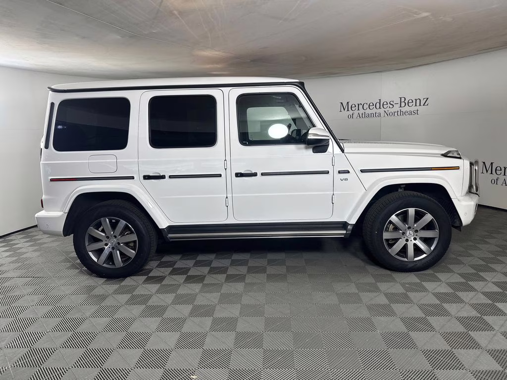 2023 Polar White Mercedes-Benz G-Class G 550 AWD SUV