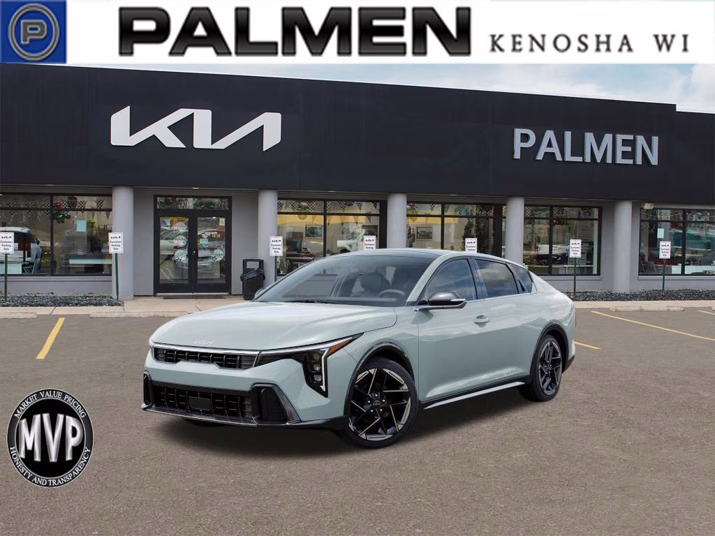2026 Green Kia K4 GT-Line FWD Sedan