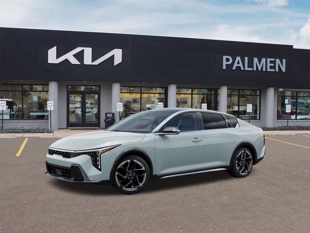 2026 Green Kia K4 GT-Line FWD Sedan