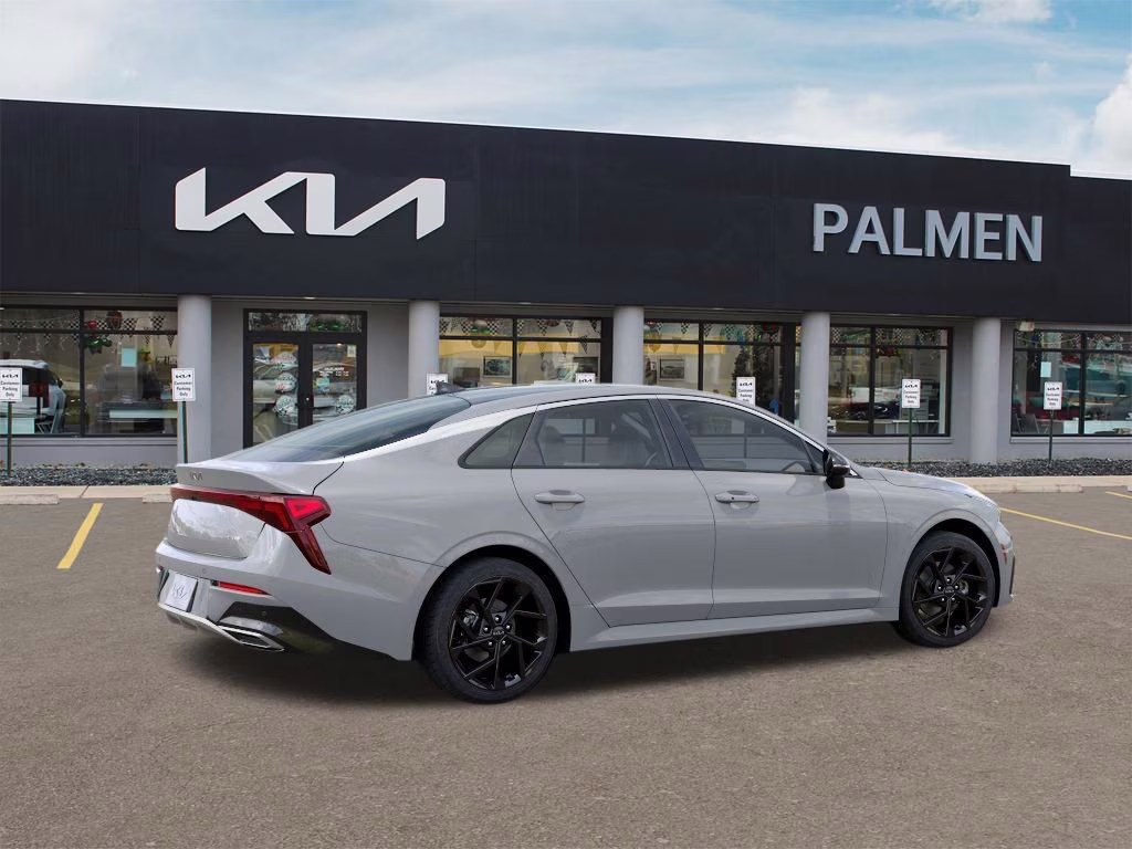 2026 Wolf Gray Kia K5 GT-Line AWD Sedan