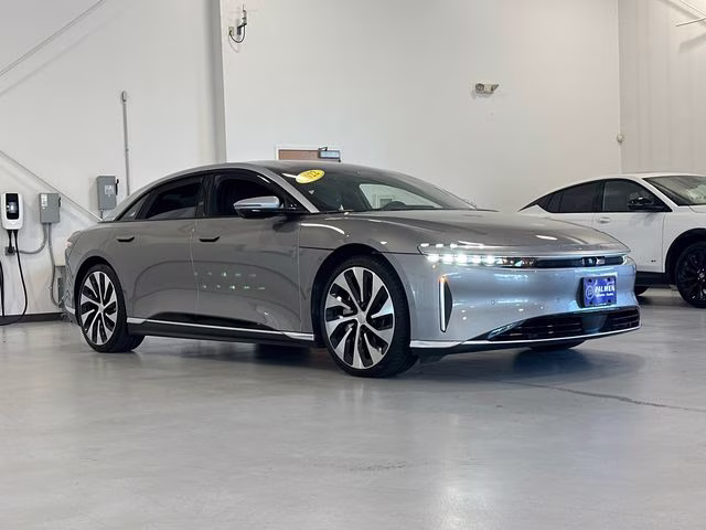 2022 Cosmos Silver Lucid Air Grand Touring AWD Sedan
