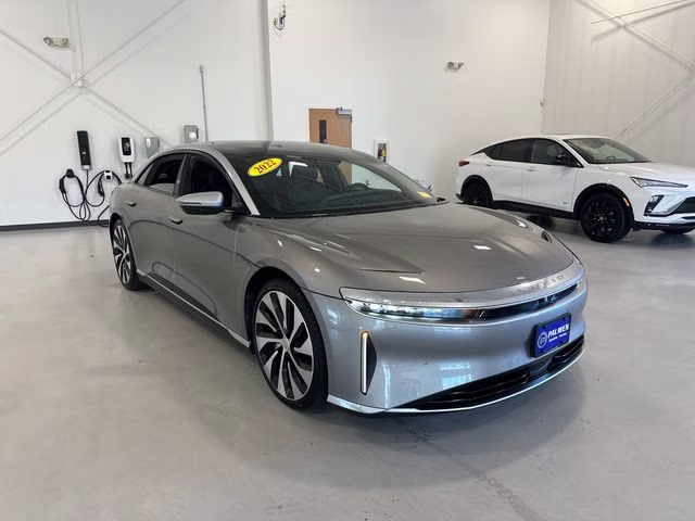 2022 Cosmos Silver Lucid Air Grand Touring AWD Sedan