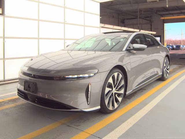 2022 Cosmos Silver Lucid Air Grand Touring AWD Sedan