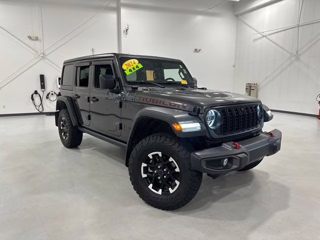 2024 Granite Crystal Metallic Clearcoat Jeep Wrangler Rubicon 4X4 SUV