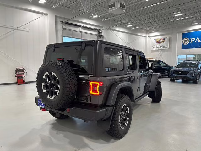 2024 Granite Crystal Metallic Clearcoat Jeep Wrangler Rubicon 4X4 SUV