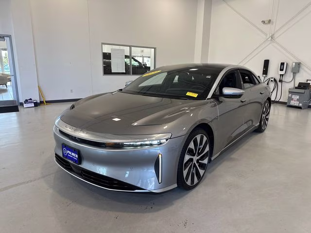 2022 Cosmos Silver Lucid Air Grand Touring AWD Sedan