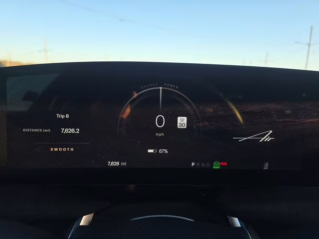 2022 Cosmos Silver Lucid Air Grand Touring AWD Sedan