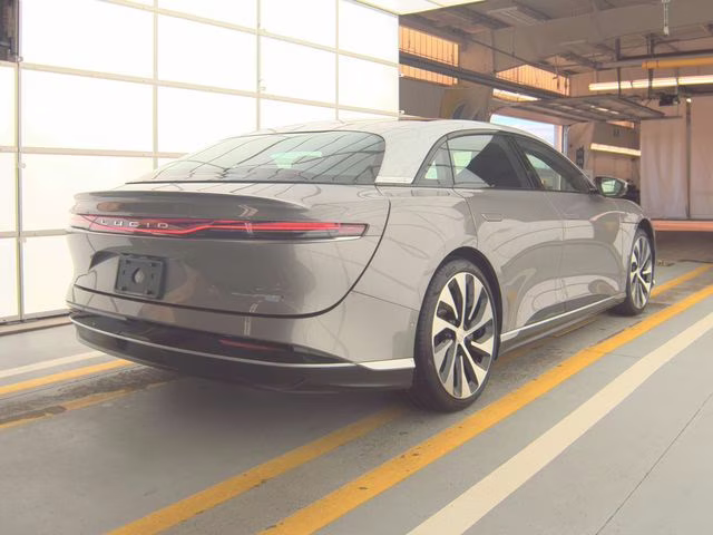 2022 Cosmos Silver Lucid Air Grand Touring AWD Sedan