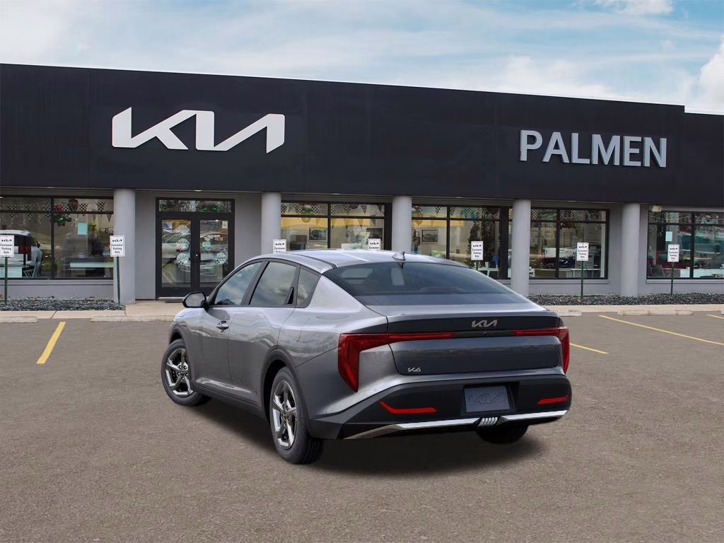 2026 Steel Gray Kia K4 LXS FWD Sedan