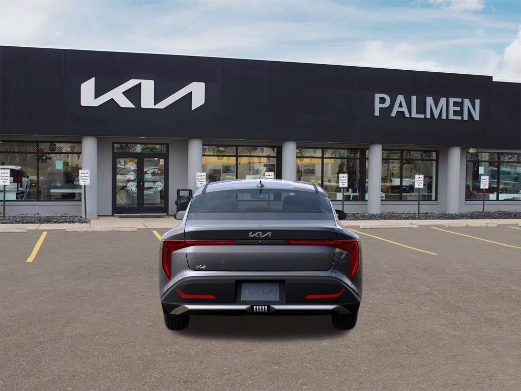 2026 Steel Gray Kia K4 LXS FWD Sedan