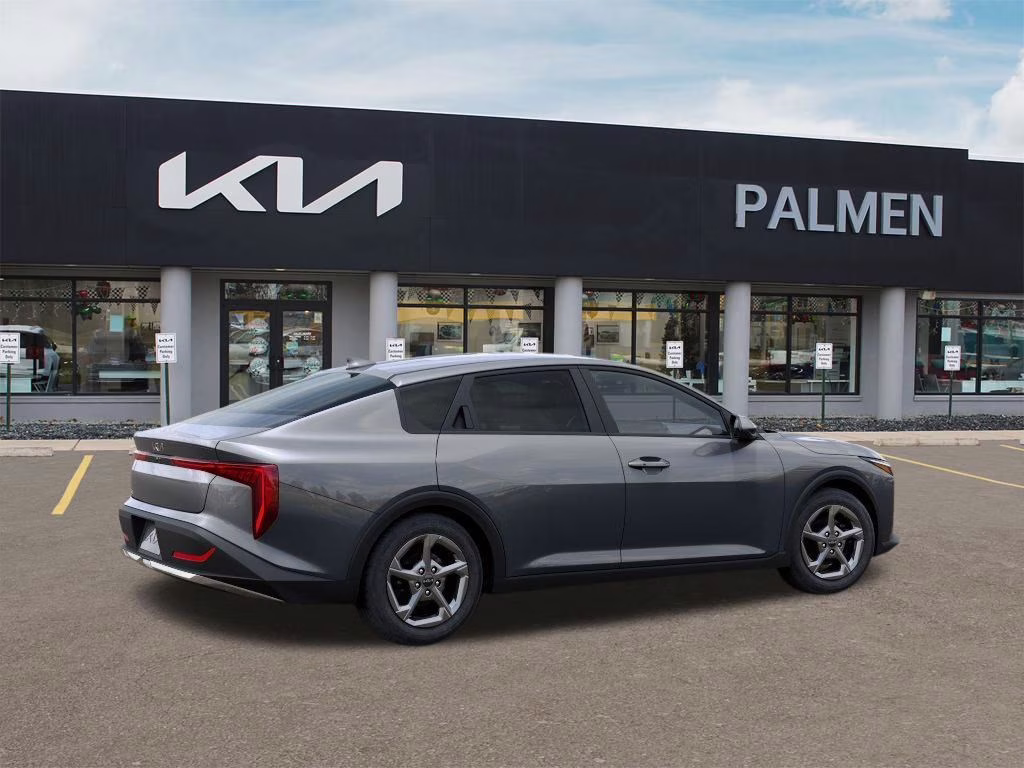 2026 Steel Gray Kia K4 LXS FWD Sedan