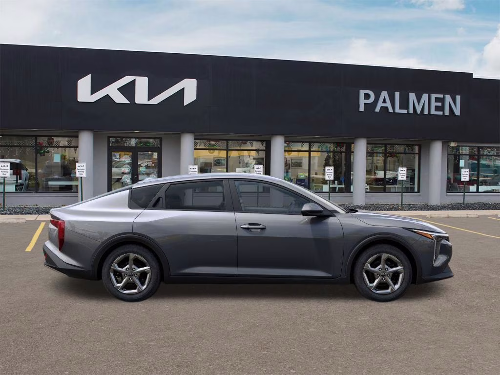 2026 Steel Gray Kia K4 LXS FWD Sedan