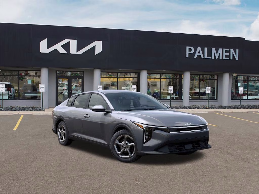 2026 Steel Gray Kia K4 LXS FWD Sedan