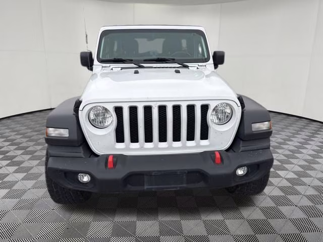 2019 Bright White Clearcoat Jeep Wrangler Unlimited Sport S 4X4 SUV