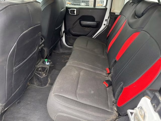 2019 Bright White Clearcoat Jeep Wrangler Unlimited Sport S 4X4 SUV