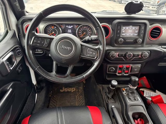 2019 Bright White Clearcoat Jeep Wrangler Unlimited Sport S 4X4 SUV