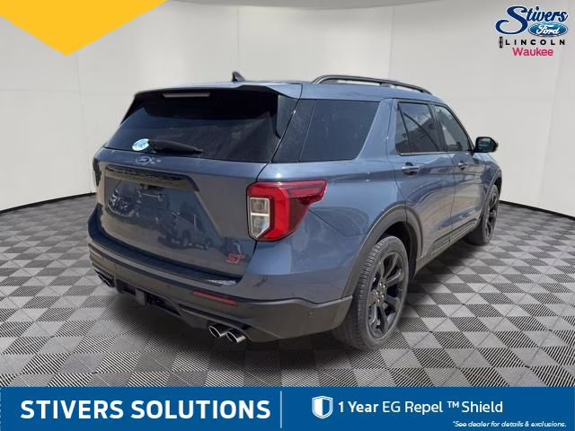 2021 Blue Metallic Ford Explorer ST 4X4 SUV