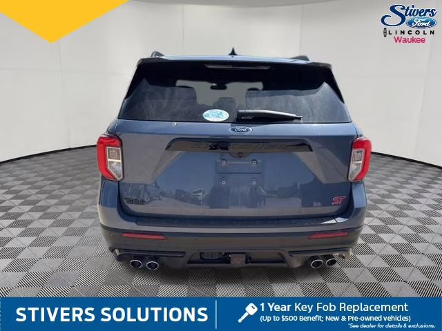 2021 Blue Metallic Ford Explorer ST 4X4 SUV
