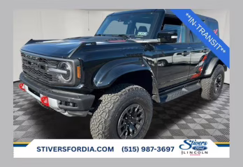 2024 Shadow Black Ford Bronco Raptor 4X4 SUV