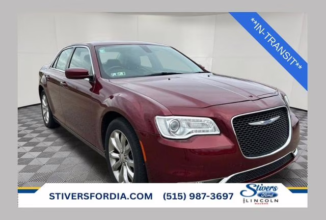 2018 Velvet Red Pearlcoat Chrysler 300 Touring AWD Sedan