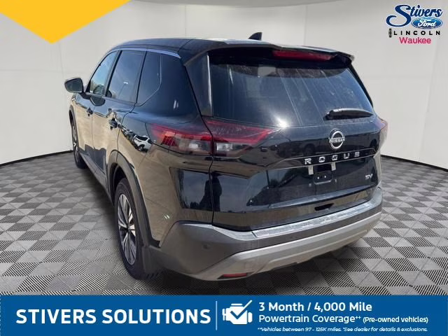 2022 Super Black Nissan Rogue SV FWD SUV