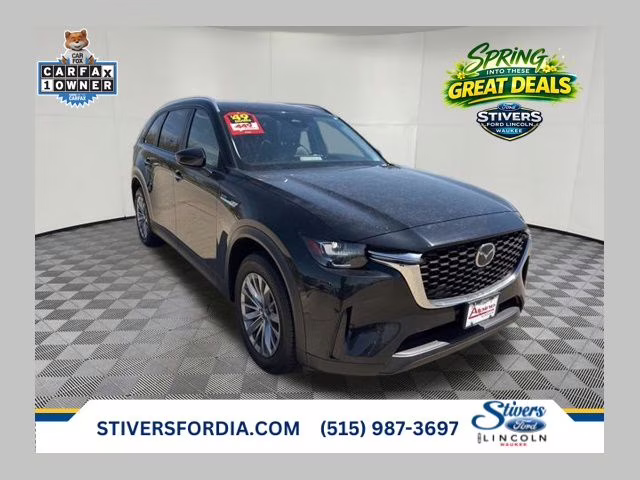 2025 Jet Black Mica Mazda CX-90 3.3 Turbo Select AWD SUV