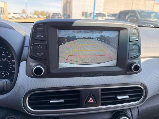 2020 Chalk White Hyundai Kona Limited AWD SUV