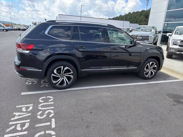 2021 Deep Black Pearl Volkswagen Atlas SEL Premium AWD SUV