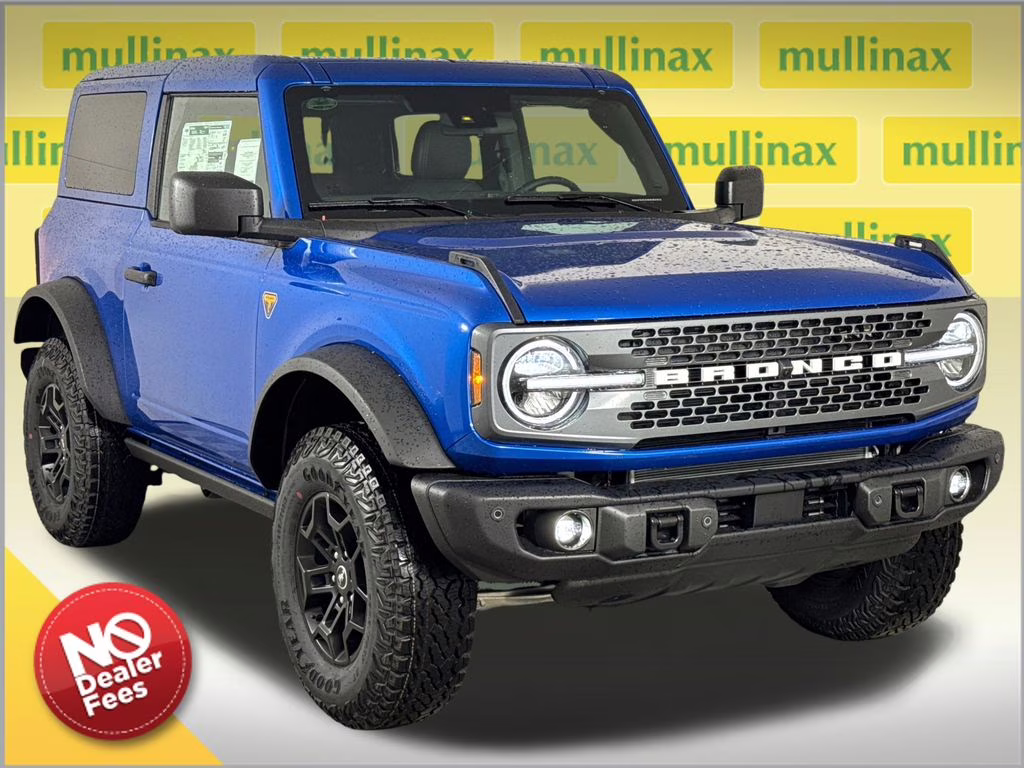 2026 Velocity Blue Metallic Ford Bronco Badlands 4X4 SUV