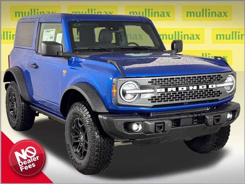 2026 Velocity Blue Metallic Ford Bronco Badlands 4X4 SUV