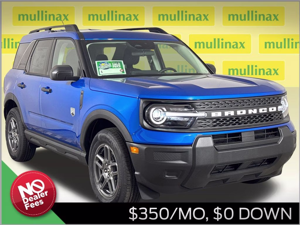 2026 Velocity Blue Metallic Ford Bronco Sport Big Bend 4X4 SUV