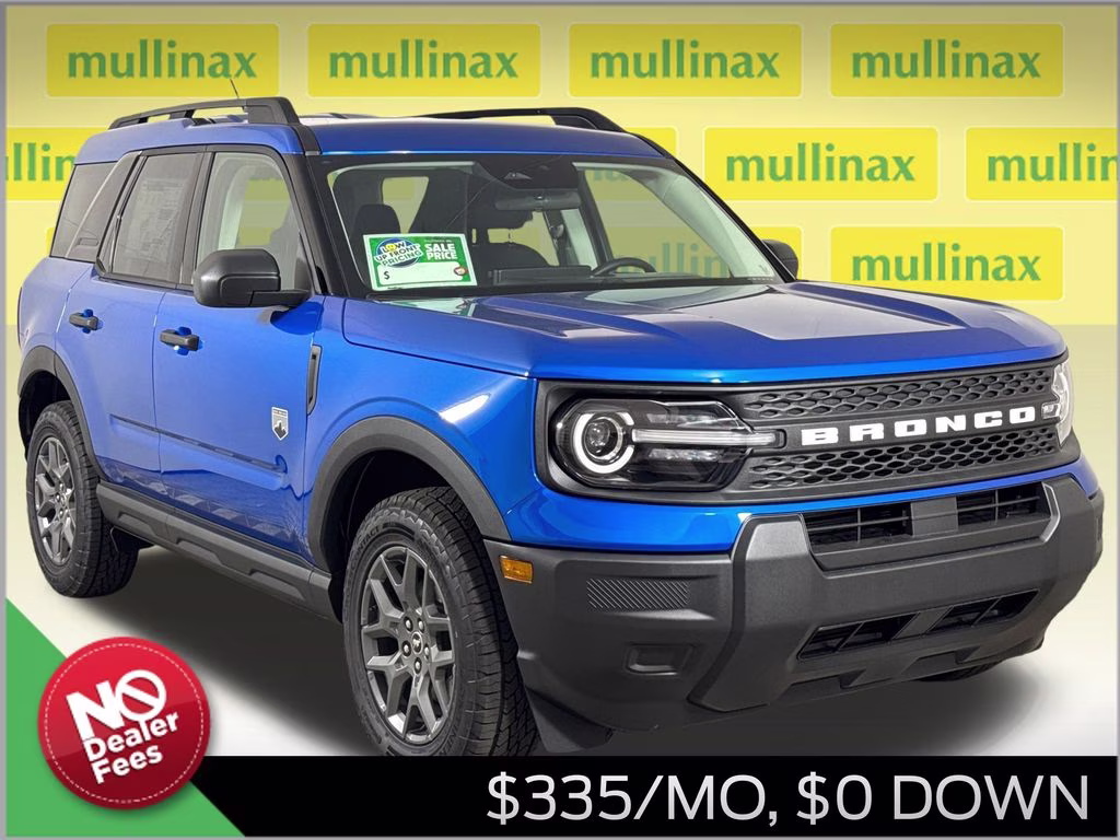 2026 Velocity Blue Metallic Ford Bronco Sport Big Bend 4X4 SUV