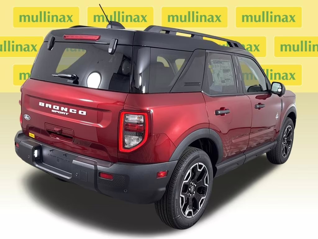 2026 Ruby Red Metallic Tinted Clearcoat Ford Bronco Sport Outer Banks 4X4 SUV