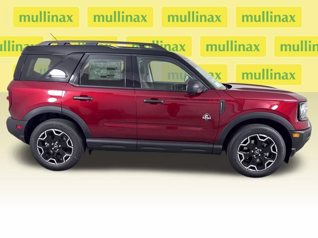 2026 Ruby Red Metallic Tinted Clearcoat Ford Bronco Sport Outer Banks 4X4 SUV