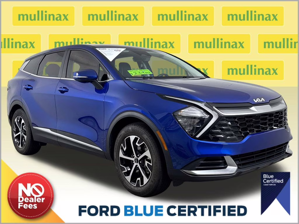 2023 Sapphire Blue Kia Sportage EX FWD SUV